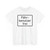 Zusatzzeichen 1028-34 - Fährbenutzer frei 450x600 StVO 1992 (Germany) (Road Sign) T-Shirt