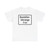 Zusatzzeichen 1028-30 - Baustellenfahrzeuge frei 450x600 StVO 1992 (Germany) (Road Sign) T-Shirt