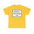 Zusatzzeichen 1026-61 - Elektrofahrzeuge frei StVO 2011 (Germany) (Road Sign) T-Shirt