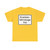 Zusatzzeichen 1026-34 - Krankenfahrzeuge frei StVO 1992 (Germany) (Road Sign) T-Shirt