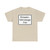 Zusatzzeichen 1026-33 - Einsatzfahrzeuge frei 450x600 StVO 1992 (Germany) (Road Sign) T-Shirt