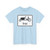Zusatzzeichen 1022-17 Fahrrad zum Transport von Gütern oder Personen - Lastenfahrrad frei (Germany) (Road Sign) T-Shirt