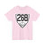 Virginia 268 1924 (Virginia) (Road Sign) T-Shirt (02b7e2)