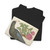 unknown - Blue-Black Bird on Rose Branch with Spider - ca. 1800–1830 - T-Shirt