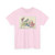 unknown - Gray Bird on Branch with Tulip, Snapdragons, and Forget-Me-Nots with Butterfly - ca. 1800–1830 - T-Shirt