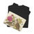 unknown - Pair of Brown Birds on Rose Stem with Butterfly and Spider - ca. 1800–1830 - T-Shirt