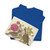 unknown - Pair of Brown Birds on Rose Stem with Butterfly and Spider - ca. 1800–1830 - T-Shirt