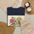 unknown - Pair of Brown Birds on Rose Stem with Butterfly and Spider - ca. 1800–1830 - T-Shirt