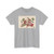 unknown - Two Brown Birds on Branch with Tulip, Berries, and Insects - ca. 1800–1830 - T-Shirt