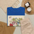 unknown - Yellow-and-Blue Bird on Bouquet with Rose, Tulips, and Daffodils, with - ca. 1800–1830 - T-Shirt