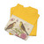 unknown - Two Brown-and-Yellow Birds on Branches with Carnations and Insects - ca. 1800–1830 - T-Shirt