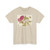 unknown - Small Red-Headed Bird on Rose Branch - ca. 1800–1830 - T-Shirt