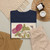 unknown - Small Red-Headed Bird on Rose Branch - ca. 1800–1830 - T-Shirt