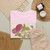 unknown - Small Red-Headed Bird on Rose Branch - ca. 1800–1830 - T-Shirt