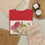 unknown - Small Red-Headed Bird on Rose Branch - ca. 1800–1830 - T-Shirt