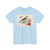 unknown - Pink, Red, Blue, and Black Bird on Branch with Blossoms and Butterflies - ca. 1800–1830 - T-Shirt