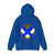 XV Corps (U.S. Army) Back Print Hoodie