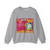 TELLING TIME WATCH N LEARN (VHS COVER) Crewneck Sweatshirt