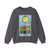 The Moon (Tarot Card) Crewneck Sweatshirt