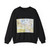 Central America - Archeological Map 1 (1968) (Map) Crewneck Sweatshirt