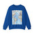 Atlantic Ocean (1968) (Map) Crewneck Sweatshirt