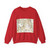 Middle East - The Eastern Mediterranean (1959) (Map) Crewneck Sweatshirt