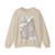 France, Belgium, and the Netherlands (1960) (Map) Crewneck Sweatshirt