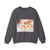 Middle East - Two Centuries of Conflict (1980) (Map) Crewneck Sweatshirt