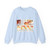 Middle East - Two Centuries of Conflict (1980) (Map) Crewneck Sweatshirt