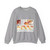Middle East - Two Centuries of Conflict (1980) (Map) Crewneck Sweatshirt