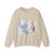 Europe - History The Major Turning Points (1983) (Map) Crewneck Sweatshirt