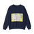 USA - Illinois, Indiana, Ohio, Kentucky 1 (1977) (Map) Crewneck Sweatshirt