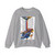 USA - Illinois, Indiana, Ohio, Kentucky 2 (1977) (Map) Crewneck Sweatshirt
