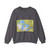 USA - Wisconsin, Michigan ,Great Lakes 1 (1973) (Map) Crewneck Sweatshirt