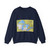 USA - Wisconsin, Michigan ,Great Lakes 1 (1973) (Map) Crewneck Sweatshirt
