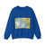 USA - Wisconsin, Michigan ,Great Lakes 1 (1973) (Map) Crewneck Sweatshirt