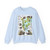 North America - Age of Dinosaurs (1993) (Map) Crewneck Sweatshirt