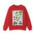 North America - Age of Dinosaurs (1993) (Map) Crewneck Sweatshirt