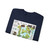 North America - Age of Dinosaurs (1993) (Map) Crewneck Sweatshirt