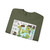 North America - Age of Dinosaurs (1993) (Map) Crewneck Sweatshirt