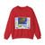 North America - Water- Precious Resource (1993) (Map) Crewneck Sweatshirt