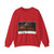 Space - MARS, Dusty Face of (1973) (Map) Crewneck Sweatshirt