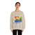 Australia's Continental Odyssey (1988) (Map) Crewneck Sweatshirt
