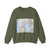 Top Of The World (1965) (Map) Crewneck Sweatshirt
