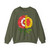 Dimidiated Rose and Pomegranate Badge of Henry VIII - Crewneck Sweatshirt