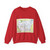 Canada - Prairie Provinces 1 (1995) (Map) Crewneck Sweatshirt