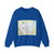 Canada - Prairie Provinces 1 (1995) (Map) Crewneck Sweatshirt