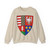 Coat of arms of Louis I of Hungary (1370) - Crewneck Sweatshirt