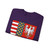 Coat of arms of Louis I of Hungary (1370) - Crewneck Sweatshirt