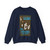 doors (with the crazy world of arthur brown), cobo arena may '68 (Music Poster) Crewneck Sweatshirt